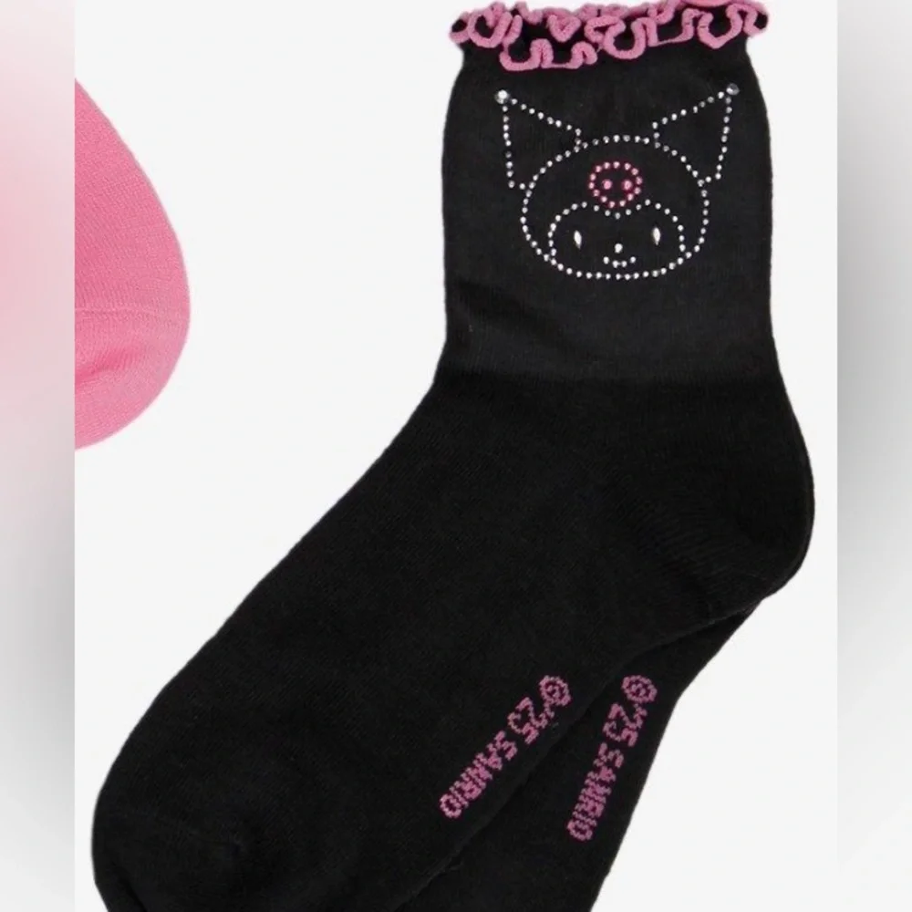 Sanrio My Melody & Kuromi Socks- NWT